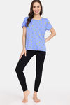 Rosaline Bloom Fest Knit Cotton Top (Pack of 2) -  Blue Green — thumbnail 10